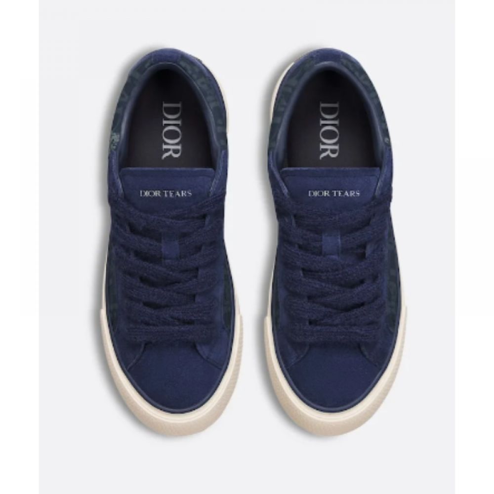 Dior Ayakkabı B33 Tears Sneakers Lacivert Erkek | Outlet Brand Store