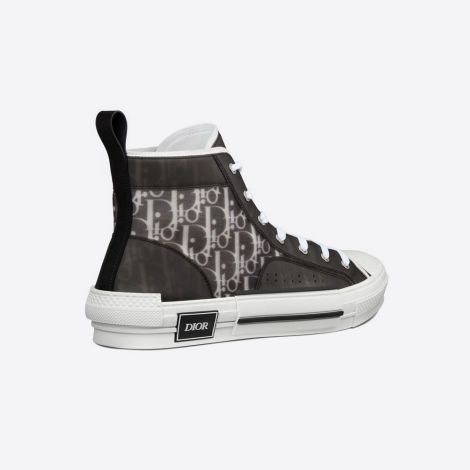 Dior Ayakkabı B23 High Top Siyah - Christian Dior Ayakkabi B23 High Top Sneaker Black And White Siyah
