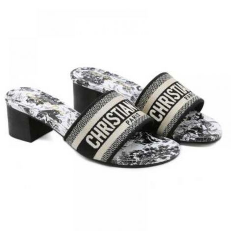 Dior Terlik Siyah - Christian Dior Kadin Terlik Christian Dior Terlik Christian Dior Sandal Siyah