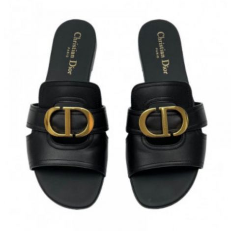 Dior Terlik 30 Montaigne Siyah - Christian Dior Kadin Terlik Christian Dior Terlik Christian Dior Woman Sandals Christian Dior 30 Montaigne Sandals Siyah