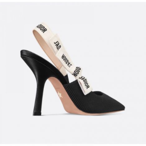 Dior Ayakkabı J'Adior Topuklu Ayakkabı Siyah - Christian Dior Kadin Topuklu Ayakkabi Christian Dior Ayakkabi Christian Dior Woman Shoes Christian Dior J'Adior Slingback Pump Siyah
