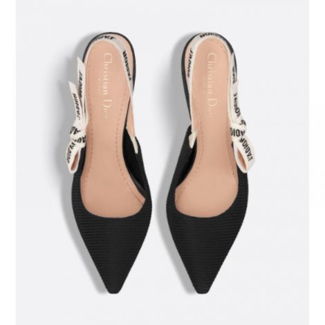 Dior Ayakkabı J'Adior Topuklu Ayakkabı Siyah - Christian Dior Kadin Topuklu Ayakkabi Christian Dior Ayakkabi Christian Dior Woman Shoes Christian Dior J'Adior Slingback Pump Siyah