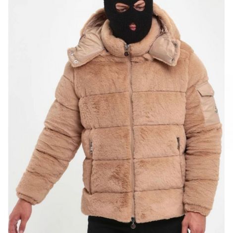 Moncler Mont Logo Bej - Moncler Erkek Mont Moncler Mont 5447 Bej