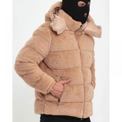 Moncler Mont Logo Bej - Moncler Erkek Mont Moncler Mont 5447 Bej