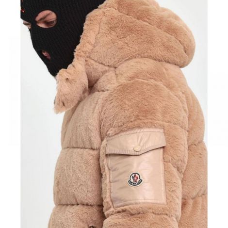 Moncler Mont Logo Bej - Moncler Erkek Mont Moncler Mont 5447 Bej