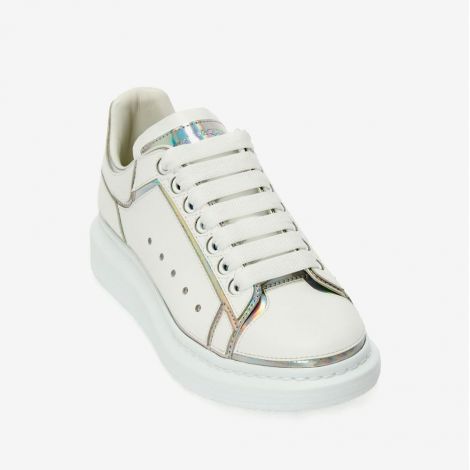 Alexander McQueen Ayakkabı Oversized Sneaker Beyaz - Alexander Mcqueen Ayakkabi 2022 Oversized Sneaker Silver Beyaz