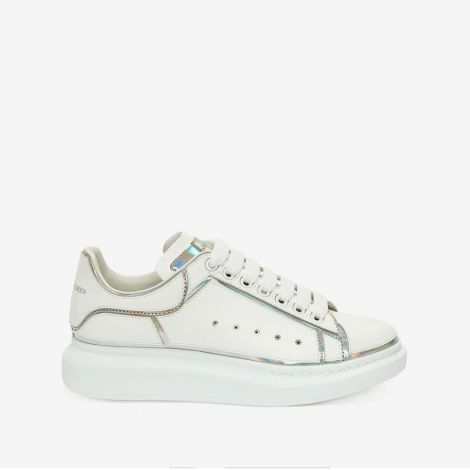 Alexander McQueen Ayakkabı Oversized Sneaker Beyaz - Alexander Mcqueen Ayakkabi 2022 Oversized Sneaker Silver Beyaz