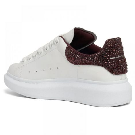 Alexander McQueen Ayakkabı Oversized Sneakers Bordo - Alexander Mcqueen Kadin Sneaker Alexander Mcqueen Kadin Ayakkabi Alexander Mcqueen Woman Shoes Alexander Mcqueen Woman Sneaker Bordo