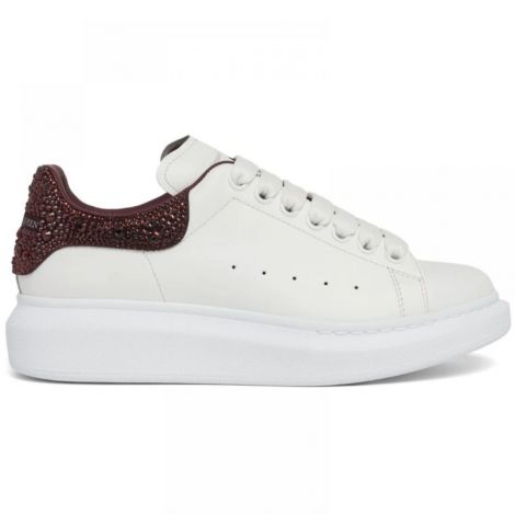 Alexander McQueen Ayakkabı Oversized Sneakers Bordo - Alexander Mcqueen Kadin Sneaker Alexander Mcqueen Kadin Ayakkabi Alexander Mcqueen Woman Shoes Alexander Mcqueen Woman Sneaker Bordo