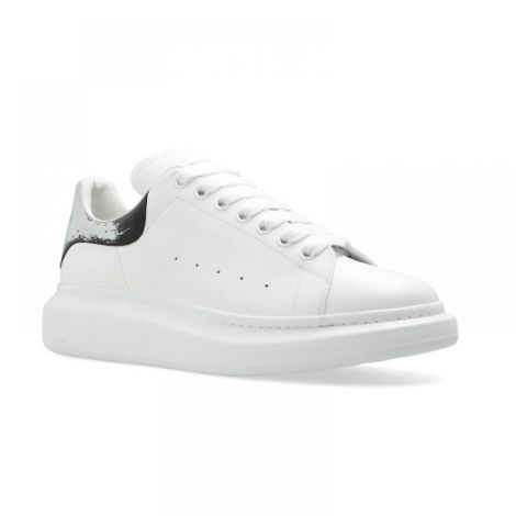 Alexander McQueen Ayakkabı Larry Sneakers Beyaz - Alexander Mcqueen Larry Sneakers White Silver Alexander Mcqueen Ayakkabi Beyaz
