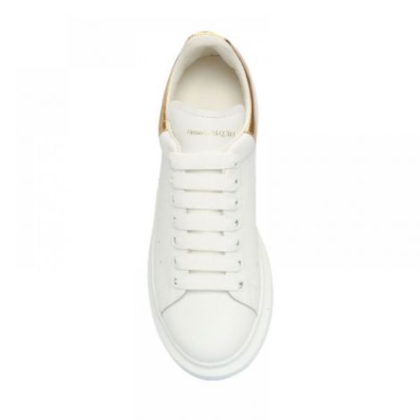 Alexander McQueen Ayakkabı Oversized Gold - Alexander Mcqueen Oversized Gold Sneakers Alexander Mcqueen Kadin Ayakkabi Gold