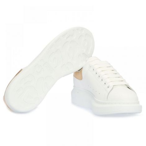 Alexander McQueen Ayakkabı Oversized Gold - Alexander Mcqueen Oversized Gold Sneakers Alexander Mcqueen Kadin Ayakkabi Gold