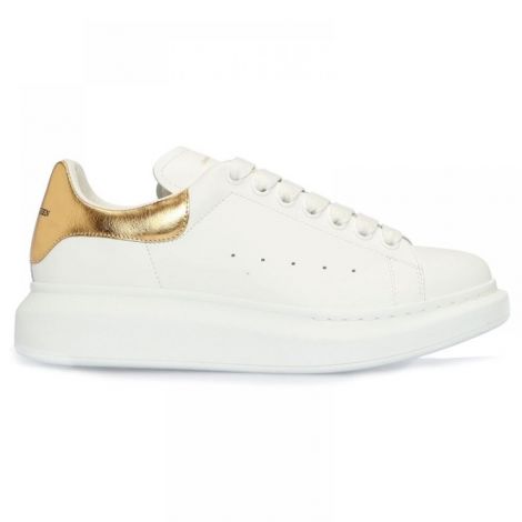 Alexander McQueen Ayakkabı Oversized Gold - Alexander Mcqueen Oversized Gold Sneakers Alexander Mcqueen Kadin Ayakkabi Gold