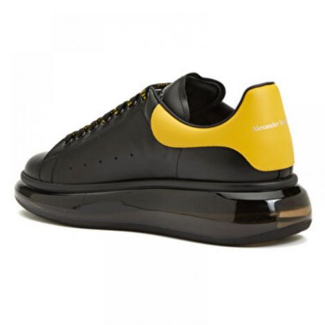 Alexander McQueen Ayakkabı Oversized Sneakers Siyah - Alexander Mcqueen Sari Siyah Ayakkabi Alexander Mcqueen Erkek Ayakkabi Siyah