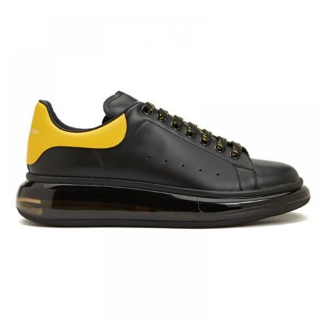 Alexander McQueen Ayakkabı Oversized Sneakers Siyah - Alexander Mcqueen Sari Siyah Ayakkabi Alexander Mcqueen Erkek Ayakkabi Siyah