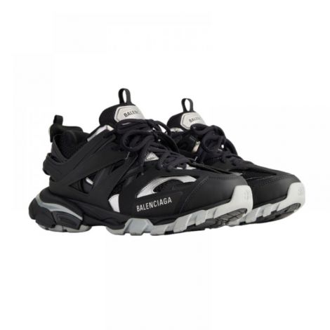 Balenciaga Ayakkabı Track Siyah-Silver - Balenciaga Kadın Ayakkabi Balenciaga Track Silver Siyah