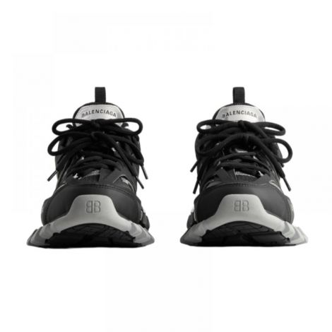Balenciaga Ayakkabı Track Siyah-Silver - Balenciaga Kadın Ayakkabi Balenciaga Track Silver Siyah