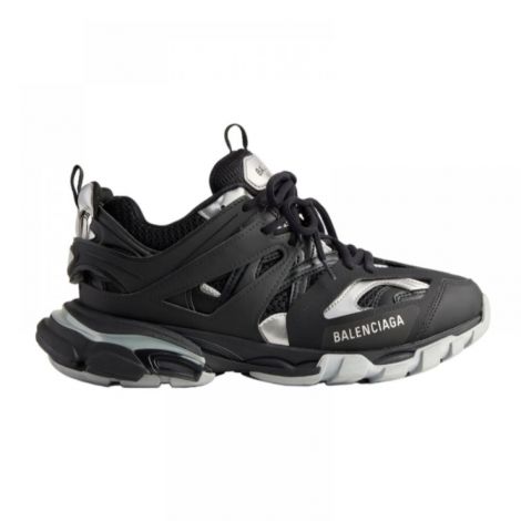 Balenciaga Ayakkabı Track Siyah-Silver - Balenciaga Kadın Ayakkabi Balenciaga Track Silver Siyah