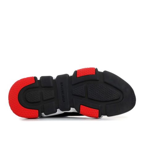 Balenciaga Ayakkabı Speed Siyah - Balenciaga Speed Trainer Black White Red Ayakkabi Siyah