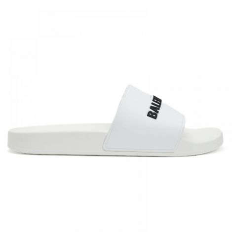 Balenciaga Terlik Piscine Beyaz - Balenciaga Terlik Balenciaga Erkek Terlik Balenciaga Men Slipper Balenciaga Terlik Beyaz