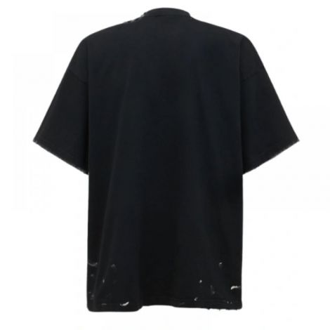 Balenciaga Tişört Metal Vintage Siyah - Balenciaga Metal Vintage T Shirt Balenciaga Men T Shirt Balenciaga Erkek Tisort Balenciaga Tisort Siyah
