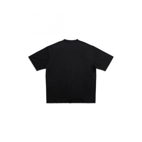 Balenciaga Tişört Paris Cities Siyah - Balenciaga Paris Cities