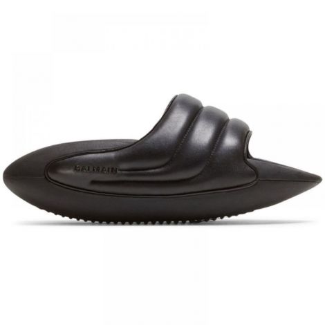 Balmain Terlik Siyah - Balmain Terlik Balmain Unisex Terlik Siyah