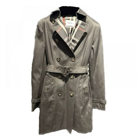 Burberry Trençkot Siyah - Burberry Kadin Trenckot Burberry Trenckot Kadin 1119 Siyah