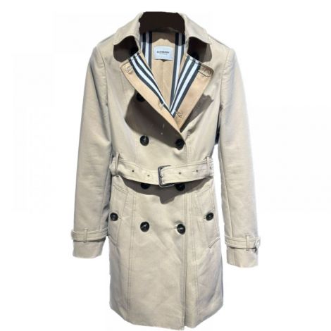 Burberry Trençkot Bej - Burberry Kadin Trenckot Burberry Trenckot Kadin 1120 Bej