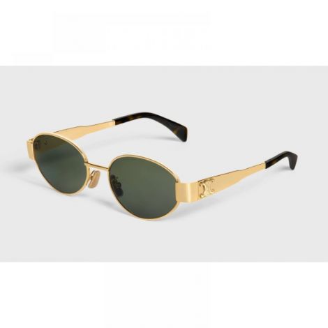 Celine Triomphe Metal 01 Gold Güneş Gözlüğü - Celine Triomphe Metal 01 Sunglasses Güneş Gözlüğü