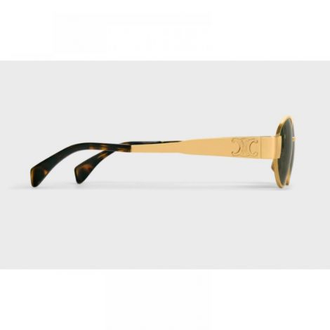 Celine Triomphe Metal 01 Gold Güneş Gözlüğü - Celine Triomphe Metal 01 Sunglasses Güneş Gözlüğü