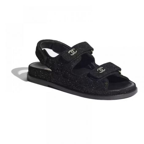 Chanel Sandalet Siyah - Chanel Kadin Sandalet Chanel Sandalet Kadin Siyah
