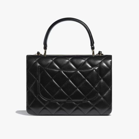 Chanel Çanta Flap Siyah - Chanel Canta Bag Sapli Kapakli Canta Kuzu Derisi Ve Altin Detaylar 17 25 12 Black Siyah