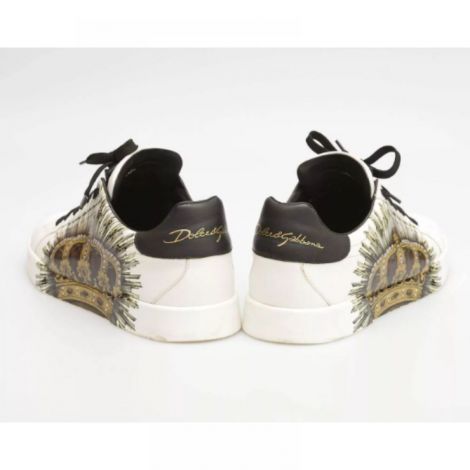 Dolce & Gabbana Ayakkabı Crown Beyaz - Dolce Gabbana Crown Sneaker Dolce Gabbana Kadin Ayakkabi Dolce Gabbana Kadin Sneaker Dolce Gabbana Ayakkabi Beyaz