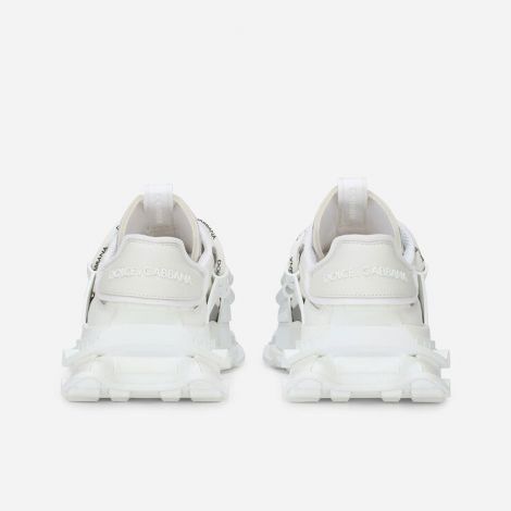 Dolce Gabbana Ayakkabı Space Beyaz - Dolce Gabbana Kadin Ayakkabi Mixed Material Space Sneakers Beyaz