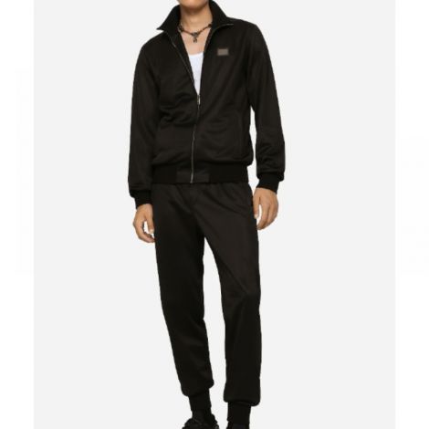 Dolce Gabbana Eşofman Takımı Siyah - Dolce Gabbana Erkek Esofman Takimi Dolce Gabbana Esofman Takimi Dolce Gabbana Tracksuit Siyah