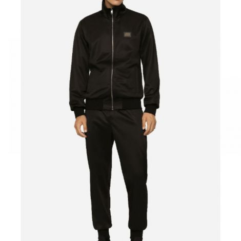 Dolce Gabbana Eşofman Takımı Siyah - Dolce Gabbana Erkek Esofman Takimi Dolce Gabbana Esofman Takimi Dolce Gabbana Tracksuit Siyah