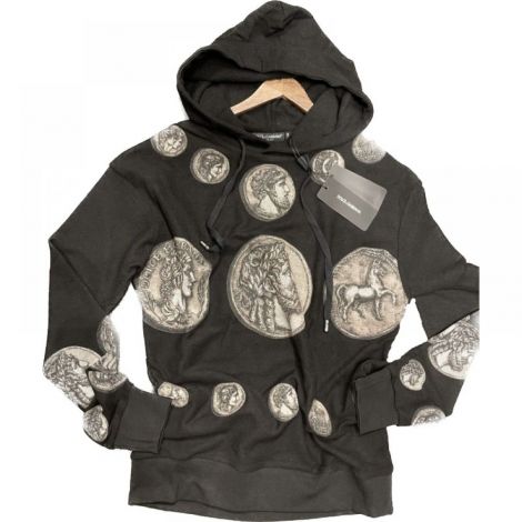 Dolce Gabbana Sweatshirt - Dolce Gabbana Erkek Sweatshirt Dolce Gabbana Sweatshirt Dolce Gabbana Kapusonlu Sweatshirt 1330 Siyah