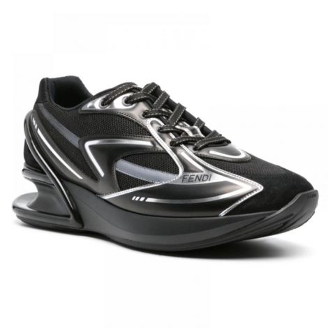 Fendi Ayakkabı First 1 Sneaker Siyah - Fendi Erkek Ayakkabi Fendi Men Sneaker Fendi Ayakkabi Fendi Sneaker Fendi First 1 Sneaker Siyah