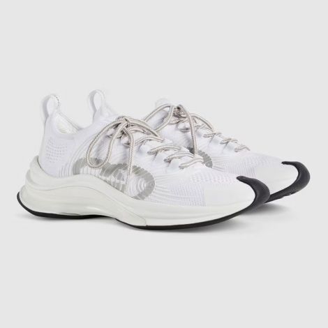 Gucci Ayakkabı Run Sneakers Beyaz - Gucci Kadin Ayakkabi Womens Gucci Run Sneaker Shoes White Beyaz