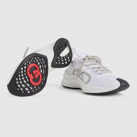 Gucci Ayakkabı Run Sneakers Beyaz - Gucci Kadin Ayakkabi Womens Gucci Run Sneaker Shoes White Beyaz