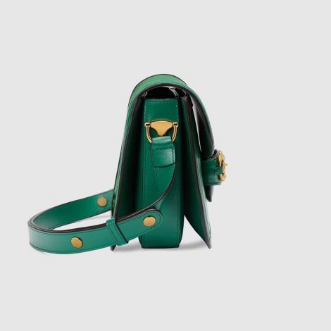 Gucci Çanta Horsebit 1955 Yeşil - Gucci Bag Canta Horsebit 1955 Small Shoulder Bag Green Yesil