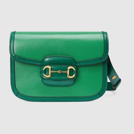 Gucci Çanta Horsebit 1955 Yeşil - Gucci Bag Canta Horsebit 1955 Small Shoulder Bag Green Yesil
