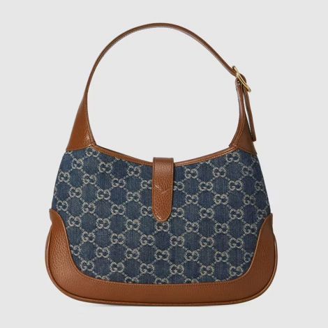 Gucci Çanta Jackie 1961 Mavi - Gucci Canta 2021 Jackie 1961 Small Shoulder Bag Blue Ivory Mavi