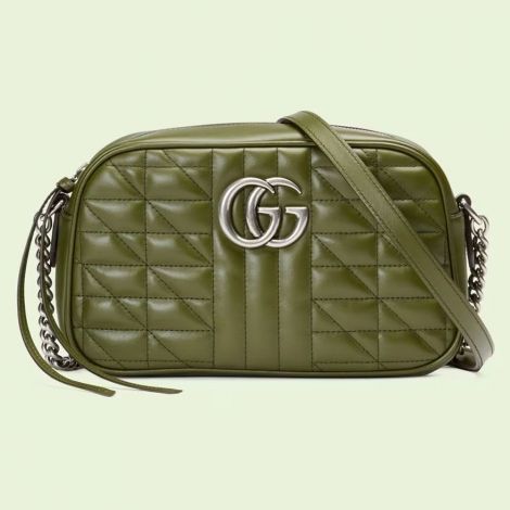 Gucci Çanta GG Marmont Small Yeşil - Gucci Canta 22 Crossbody Bags For Women Gg Marmont Small Shoulder Bag Forest Green Yesil