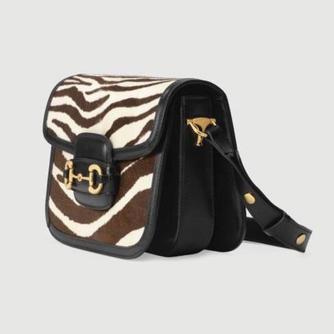 Gucci Çanta Horsebit Siyah - Gucci Canta Kadin 21 Horsebit 1955 Small Shoulder Bag Siyah