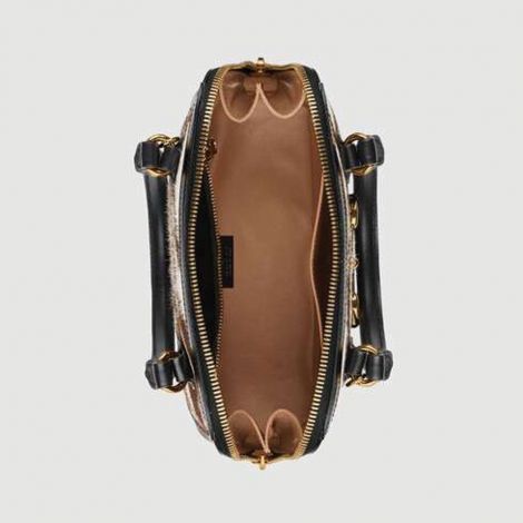 Gucci Çanta Horsebit Siyah - Gucci Canta Kadin 21 Horsebit 1955 Small Top Handle Bag Siyah