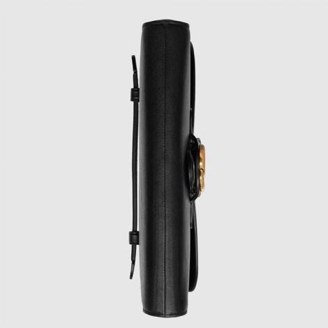 Gucci Çanta Clutch Double G Siyah - Gucci El Cantasi Clutch With Double G Black Siyah