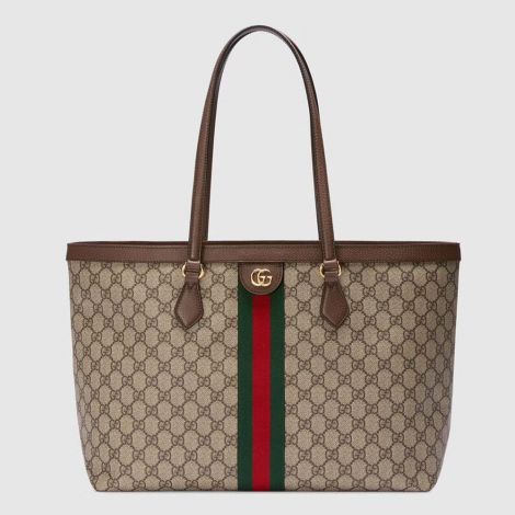 Gucci Çanta Ophidia Bej - Gucci El Cantasi Ophidia Gg Medium Tote Beige Ebony Bej