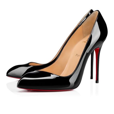 Christian Louboutin Ayakkabı Corneille Siyah - Christian Louboutin Klasik Corneille Topuklu Siyah